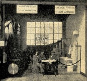 Urządzenia sanitarne firmy Stan. Ginsberg, na wystawie częstochowskiej.