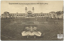 CZĘSTOCHOWA. Wystawa Przemysłu i Rolnictwa. 1909. Pawilon główny. Wydawnictwo Imperial (seria I)
