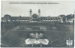 CZĘSTOCHOWA. WYSTAWA PRZEMYSŁU I ROLNICTWA. 1909. PAWILON GŁÓWNY. Wydawnictwo Imperial (?) (seria V)
